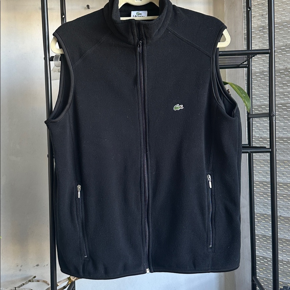 Lacoste Sport fleece vest.
